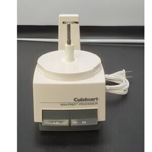 Cuisinart Mini-Prep Food Processor Model DLC-1 REPLACEMENT BASE 2 Speeds